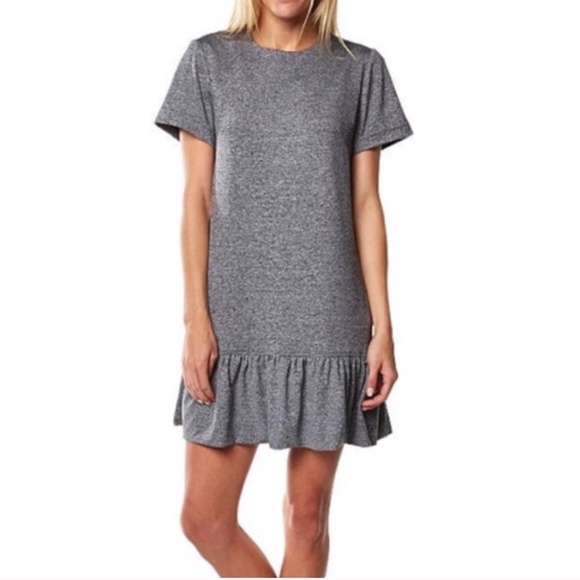 JAGGAR Dresses & Skirts - JAGGAR Dropped Waist Ruffle Hem Dress